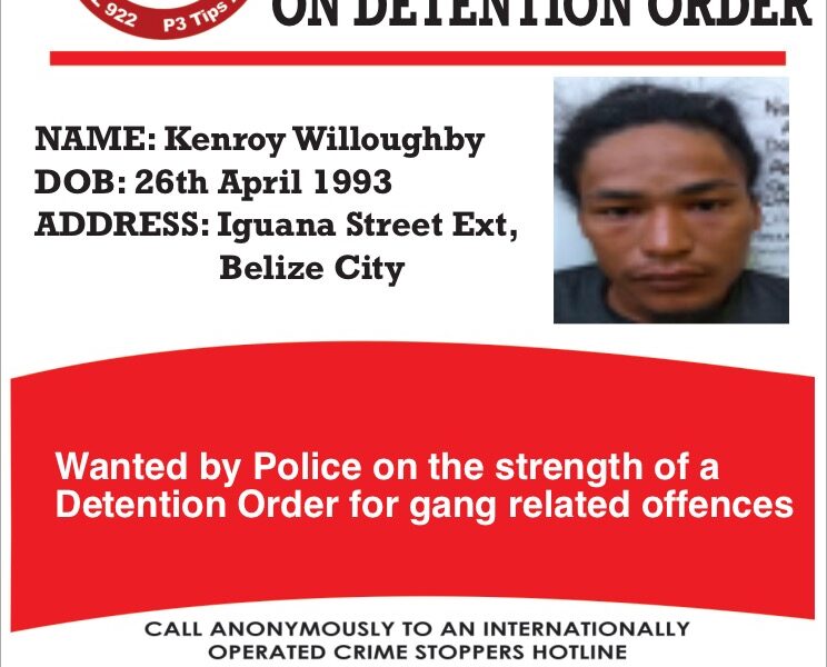 WANTED: Kenroy Willoughby